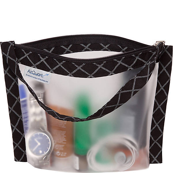 AirQuart TSA-Compliant Clear Carry-on Quart Size Toiletry Bag