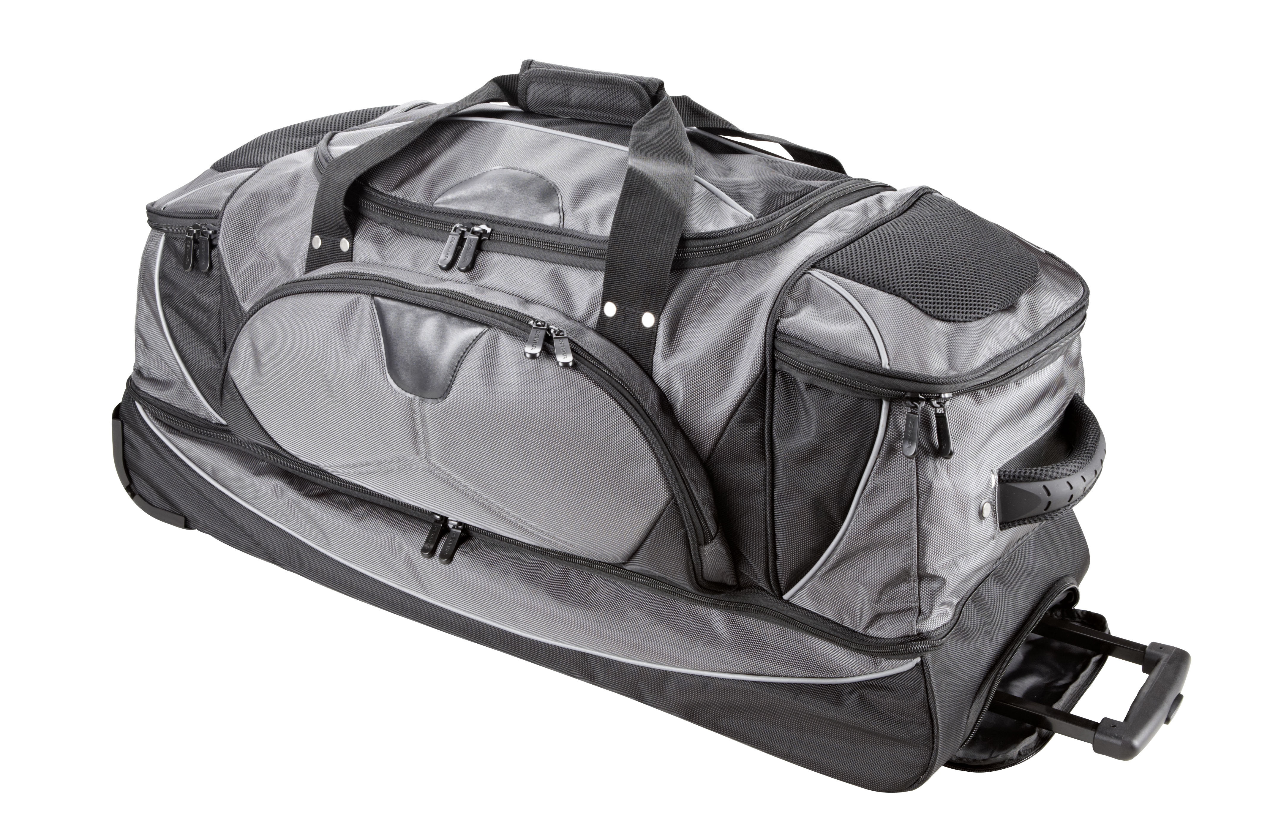Wheeled Duffle Travel Bag - Large Rolling Lightweight Luggage Bags for Men