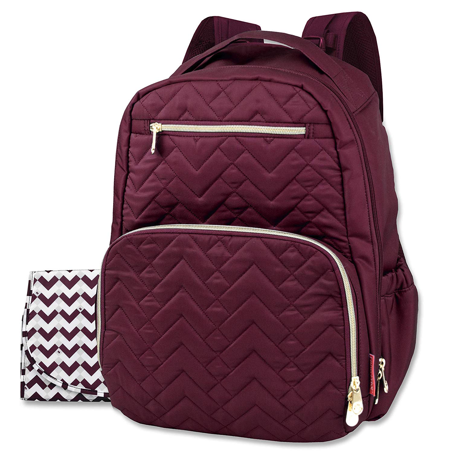 acbags.com Diaper Bag Backpack - Signature Collection, with Cell Phone and Tablet Pockets