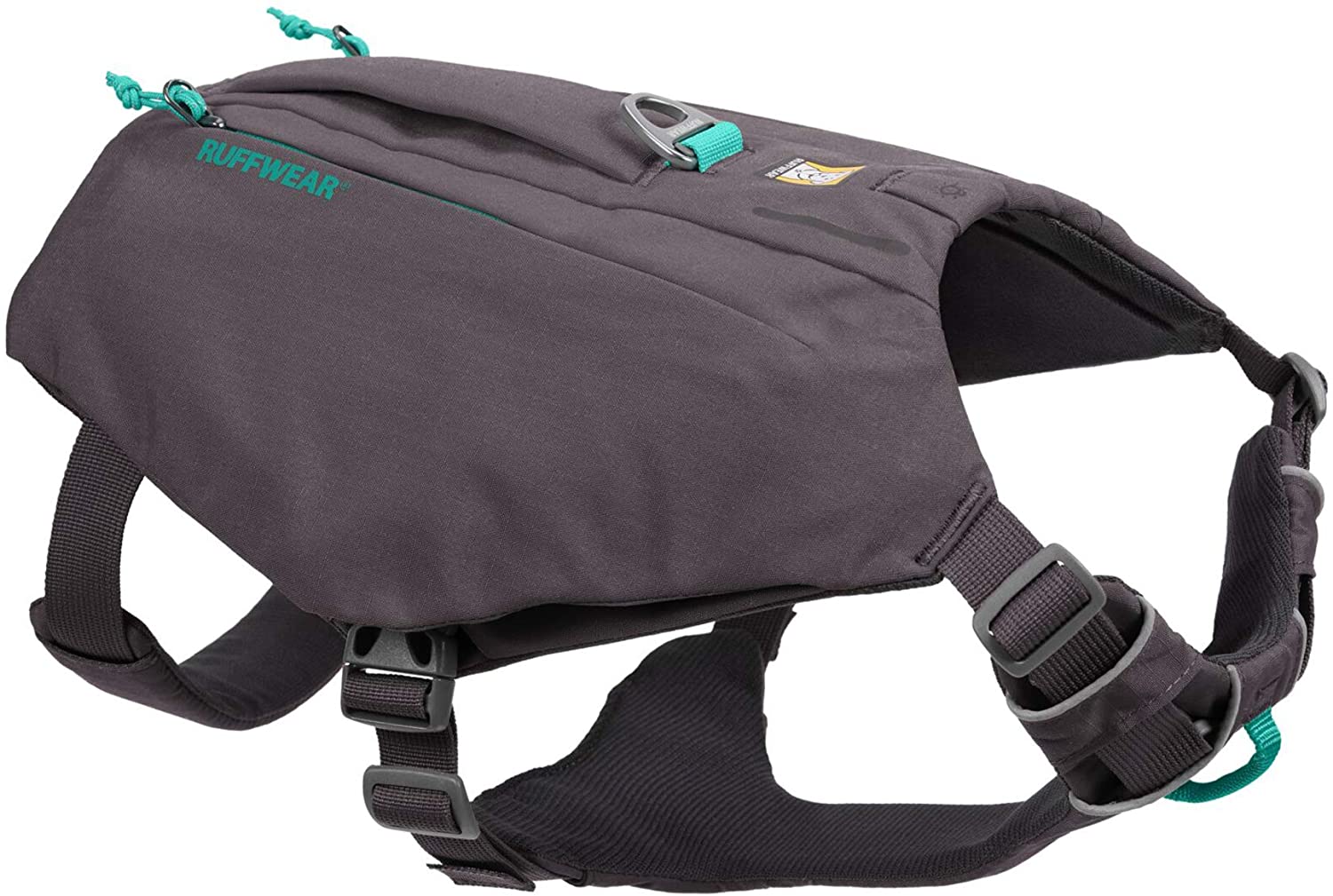 acbags, Dog Harness, Pack & Harness Hybrid for Day Trips & Everyday Use, Granite Gray, Small